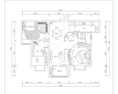 合景领峰邱宅设计概念 姚荣与Allan的设计师家园，于平面中构筑生活美学